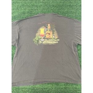 Margaritaville Drunk Graphic Double Sided 3XL T Shirt Stained
